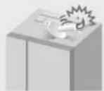 PANASONIC NR-F503GT-T7 - On top of the refrigerator... - 2