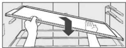 PANASONIC NR-F503GT-T7 - Jka pintu condong ke bawah. - 1