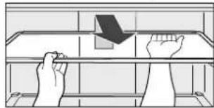 PANASONIC NR-F503GT-T7 - May (2nd shelf from the top in the refrigerator) - 1