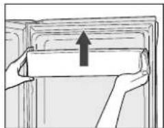 PANASONIC NR-F503GT-T7 - The "door shelves" can be moved. - 1