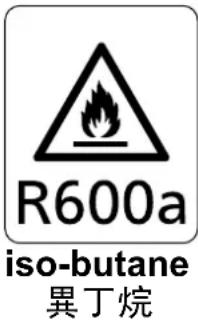 R600a iso-butane 異丁烷