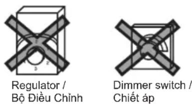 Regulator / Bộ Điều Chỉnh Dimmer switch / Chiết áp