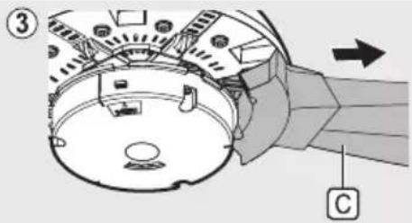 PANASONIC F-56XPG - Install the Blades Lắp đặt Cánh Qu - 2