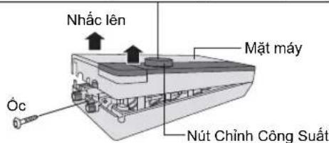 Nhắc lên Mặt máy Óc Nút Chính Công Suất