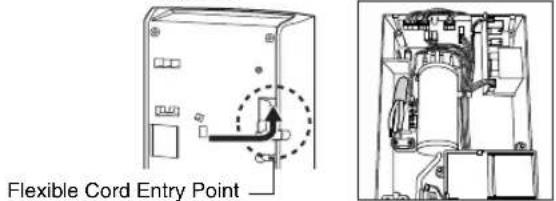 Flexible Cord Entry Point