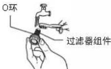 PANASONIC DH-3NS2 - 清洗过滤器组件(过滤器组件安装于过滤器钮) - 1