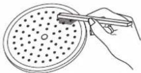 PANASONIC DH-3NS2 - Pembersihan Kepala Pancuran Hujan untuk DH-3NP2 (dengan Pancuran Hujan) - 1