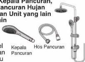 Kepala Pancuran, Hucan Hujan Unit yang lain in Kepala Pancuran Hos Pancuran