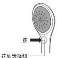 按 花洒选择钮