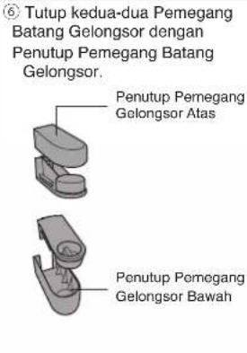 PANASONIC DH-3NS2 - Pemasangan Penyangkut Pancuran. - 6