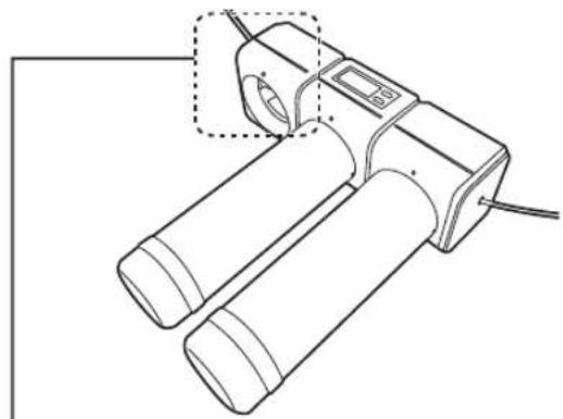 PANASONIC TK-CB430 - Install the cartridge to the main unit. - 1