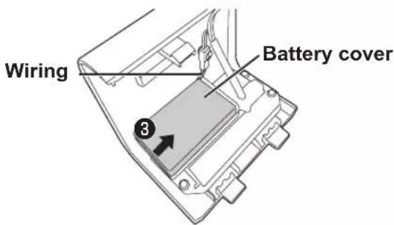 Wiring Battery cover 3