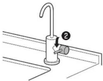 PANASONIC TK-CB430 - Drain the water from the product. - 2