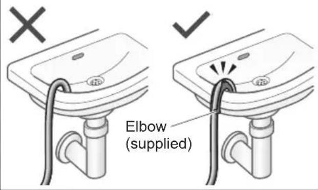 Elbow (supplied)
