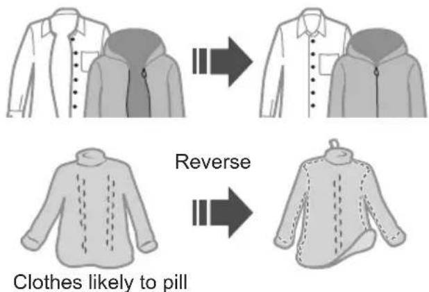 Reverse Clothes likely to pill