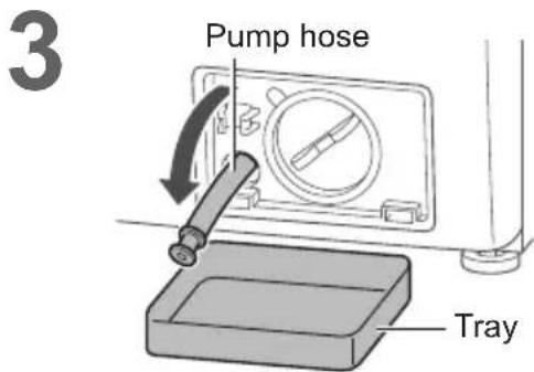 3 Pump hose Tray