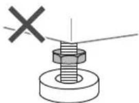 PANASONIC NA-V90FR1 - Levelling the appliance - 7
