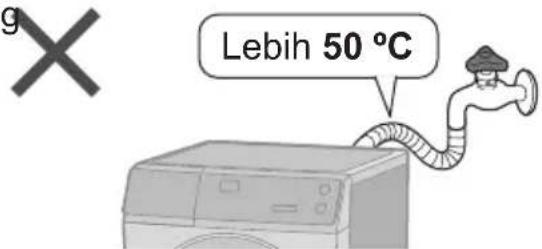 9 Lebih 50 °C