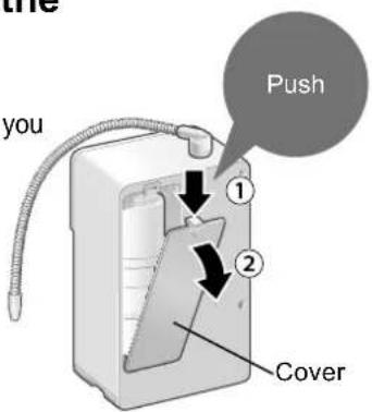 you ① ② Push Cover