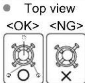 PANASONIC TK-AS700 - Push the bypass selector against the faucet and install the 4 screws as shown below. - 2