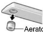 PANASONIC TK-AS700 - Inside-screwed faucet - 1