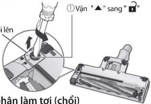 ① Văn "▲" sang "☐" i lên chân làm toi (chối)