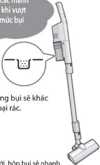 cúcmann khi vuot múc bui ng bui sê khác pai rác. ói, hôp bui sê nhanh