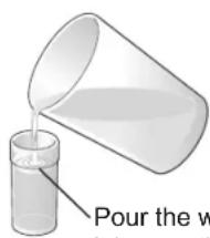 Pour the w