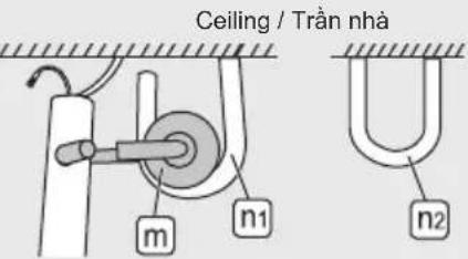 Ceiling / Trần nhà m n1 n2