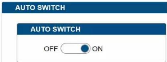AUTO SWITCH AUTO SWITCH OFF ON