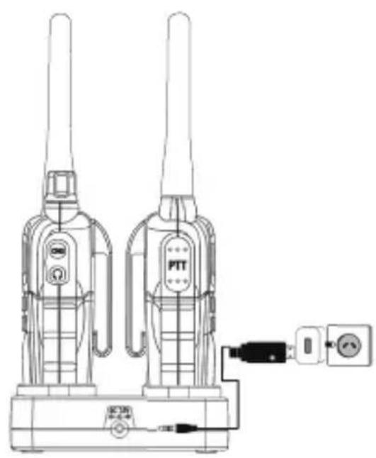 Oricom UHF2400 - CHARGING WITH USB CABLE - 2