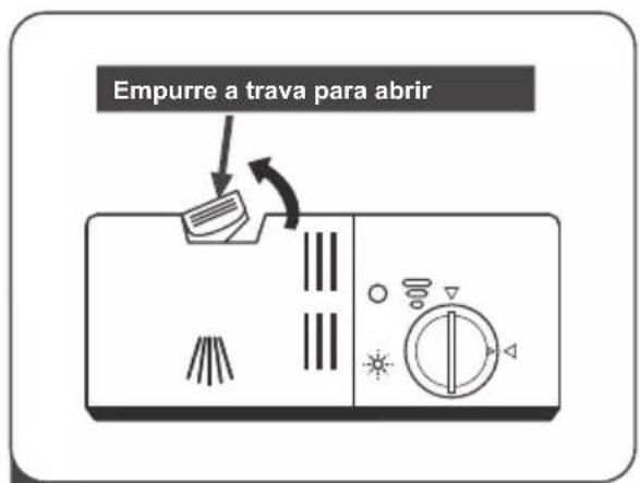 Infiniton DIW-BB606 - Enchendo o distribuidor de detergente - 1