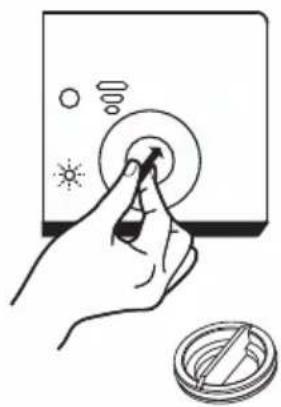 Infiniton DIW-BB606 - Adjusting the rinse aid reservoir - 1