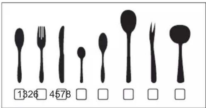1326 4578 □ □ □ □ □ □