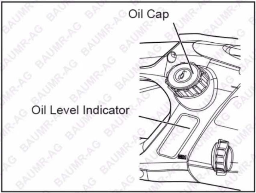 Oil Cap Oil Level Indicator