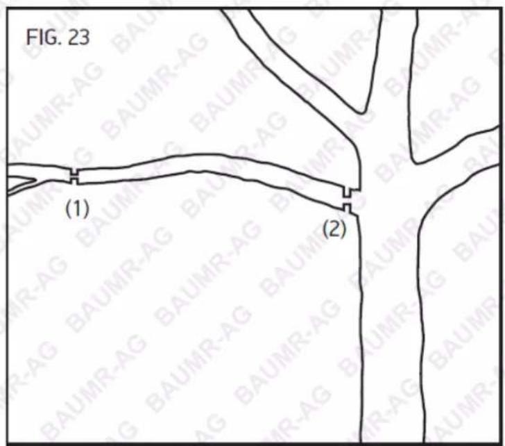 FIG. 23 (1) (2)
