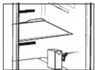 BEKO RDNT401E40VZHFSGB - Recommendations for the fresh food compartment \*optional - 2
