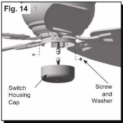 Fig. 14 Switch Housing Cap Screw and Washer
