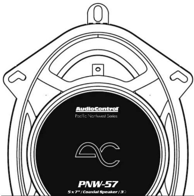 AudioControl Pacific Northwest Series SNW-57 5 x 7" / Coaxial Speaker / 3"