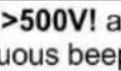 Sonel MPI-525 - WARNING! - 8