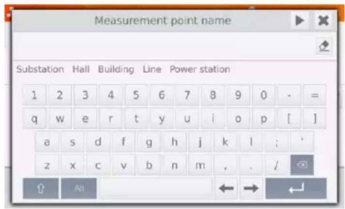 Measurement point name Substation Hall Building Line Power station 1 2 3 4 5 6 7 8 9 0 - = q w e r t y u i o p [ ] a s d f g h j k l ; ' z x c v b n m , . / All
