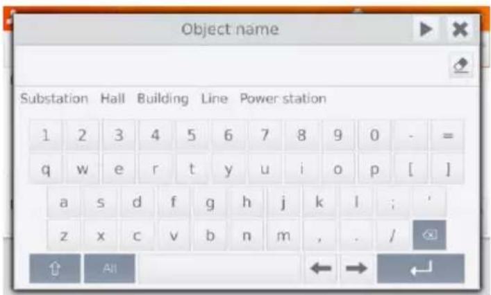 Object name Substation Hall Building Line Power station 1 2 3 4 5 6 7 8 9 0 - = q w e r t y u i o p [ ] a s d f g h j k l ; ' z x c v b n m , . / All