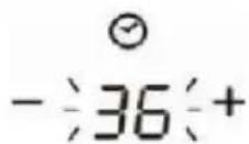 HOOVER HIFS954MCTT - Impostazione del timer per lo spegnimento della zona di cottura - 4