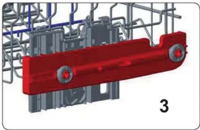 IFB Neptune SX2 - Upper Basket Height Adjustment When Full - 3