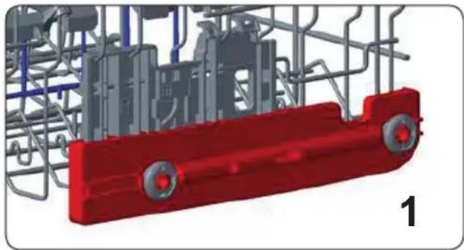 IFB Neptune SX2 - Upper Basket Height Adjustment When Full - 1