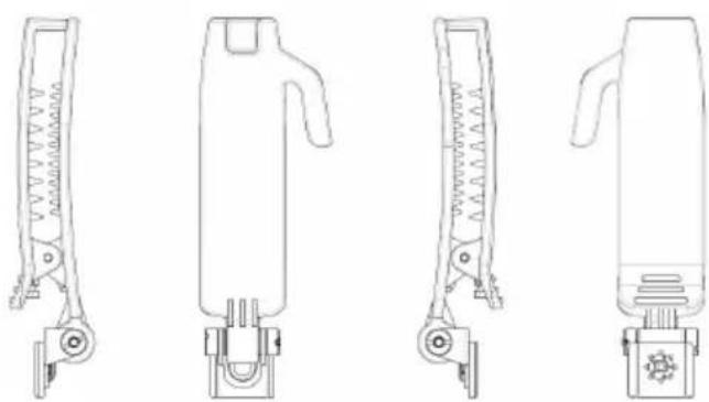 PHILIPS VTR8101 - Mounting of Shoulder Clip - 1