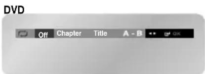 DVD Off Chapter Title A - B •• •• OK