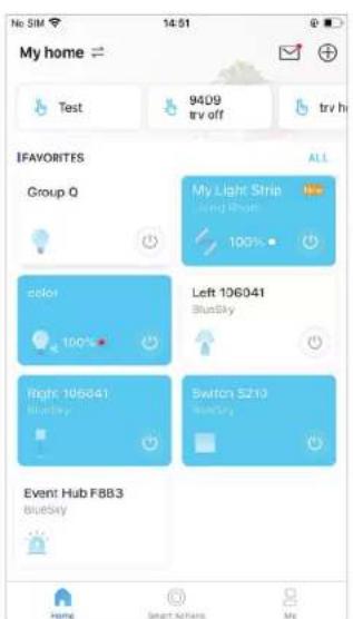 My home Test 9409 try off try h IFAVORITES Group Q All My Light Stria Living Room 100% color 100% Left 106041 BlueSky Right 106041 BlueSky Swarton 5210 BlueSky Event Hub F883 BlueSky Home Smart Options My