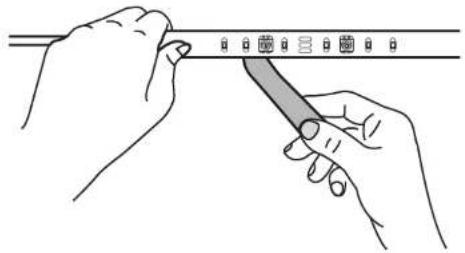 TP-LINK Tapo L920-10 - Step 3. Stick Light Strip - 1