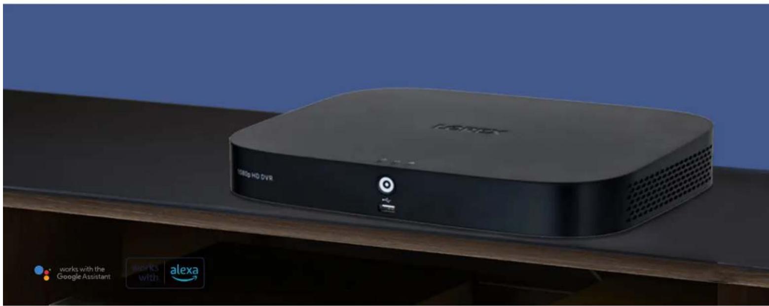 1080p HD DVR works with the Google Assistant works with alexa